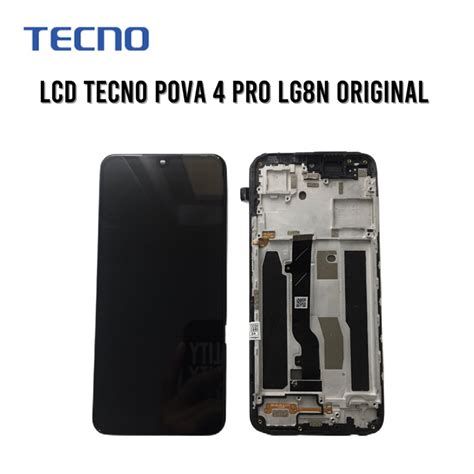 Jual Lcd Touchscreen Tecno Pova Pro Lg N Original Amoled Shopee