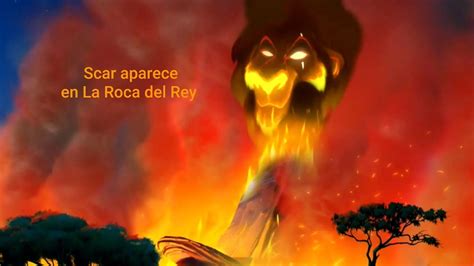 Scar Aparece En La Roca Del Rey La Guardia Del León Español Latino Youtube