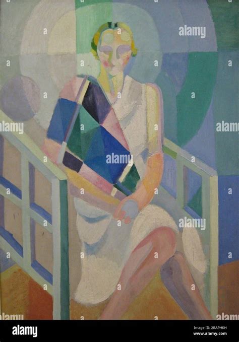 Portrait Of Madame Heim 1927 By Robert Delaunay Stock Photo Alamy