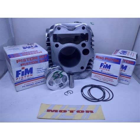 Jual Blok Block Seher Set Racing Bore Up Piston Supra X 125 Kharisma