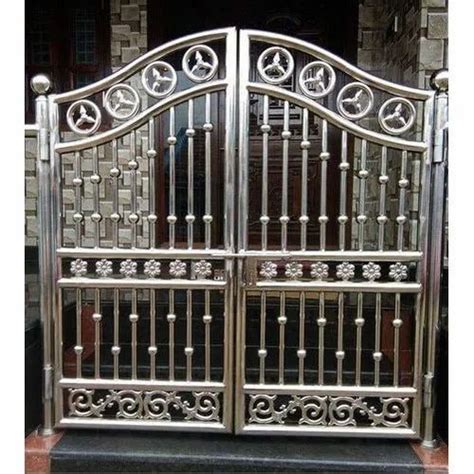 Stainless Steel Gate Fabrication Service at Rs 160 kg ms गट