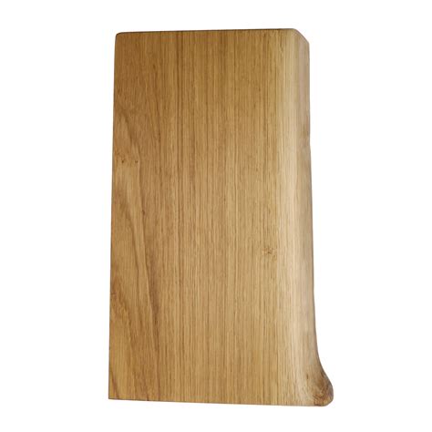 Oak Wooden Chunky Chopping Board With Handle Hold At Each