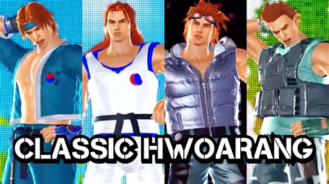 Tekken Tag Tournament Classic Hwoarang Costumes Showcase Youtube