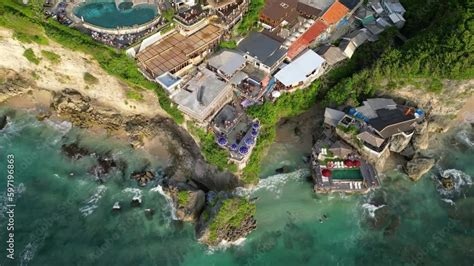 Bali Indonesia Aerial Drone Footage Of The Uluwatu Beach By Dramatic