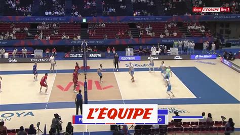 La France s incline face à la Slovénie Volley L nations H