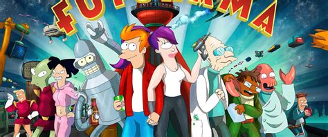 Futurama Wallpaper 4K, TV series, Key Art, 5K