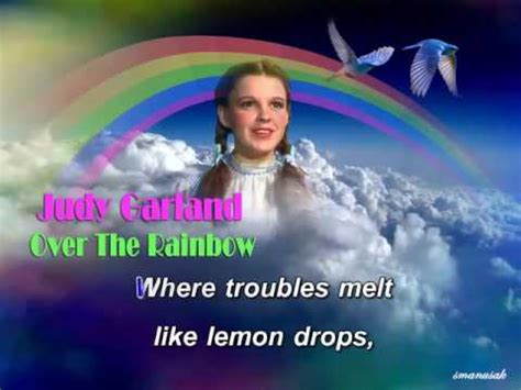 Over The Rainbow Karaoke Judy Garland Youtube