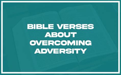 31 Bible Verses About Overcoming Adversity With Related Verses Christianity Path