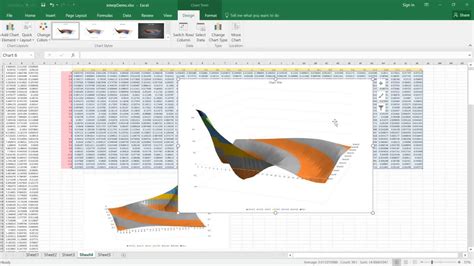 3D Interpolation And Surface Plotting In Excel YouTube