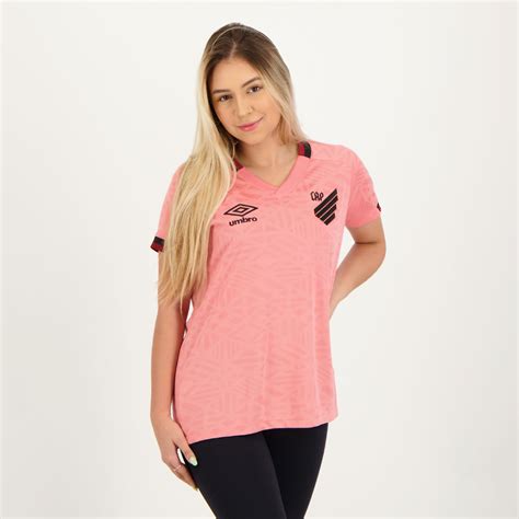 Umbro Athl Tico Paranaense Pink October Women Jersey Futfanatics