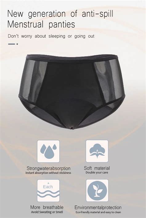 Culotte Slip Sous V Tements Menstruels En Maille P Riode Physiologique