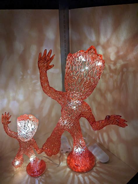 Baby Groot Dancing With Lights - Etsy