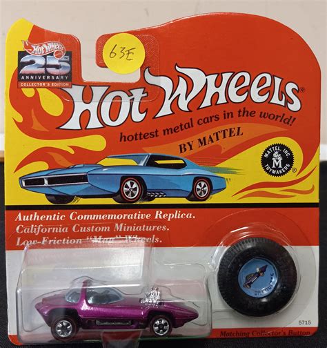 Lot 1992 Hot Wheels Authentic Commemorative Replica Silhouette