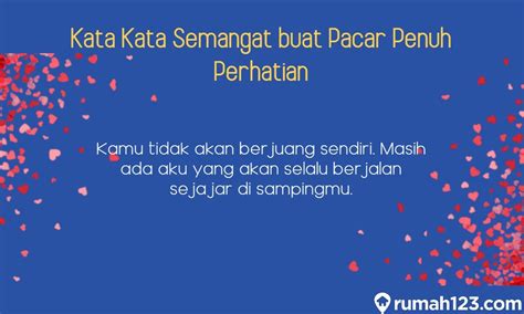 50 Kata Kata Semangat Buat Pacar Romantis Dan Penuh Makna