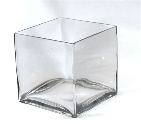 4 Inch Cube Vase Upstate Flower Market