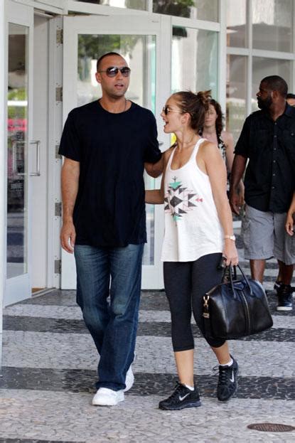 Derek Jeter and Minka Kelly in Miami