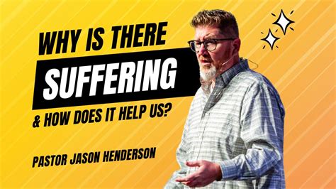 Why Is There Suffering Pastor Jason Henderson Renewal Church