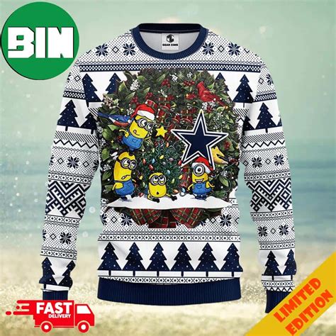 Dallas Cowboys Grinch Christmas Ugly Sweater For Men And Women Binteez