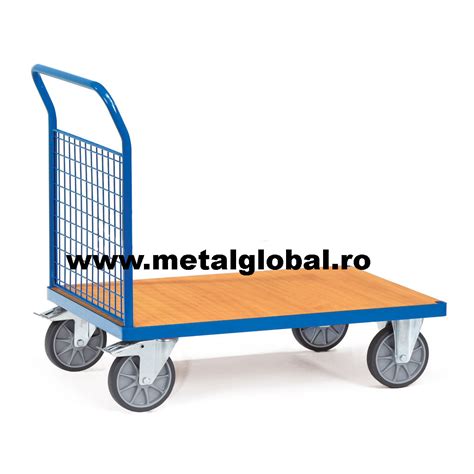 Carucior Transport Marfa Cu Platforma Metal Global