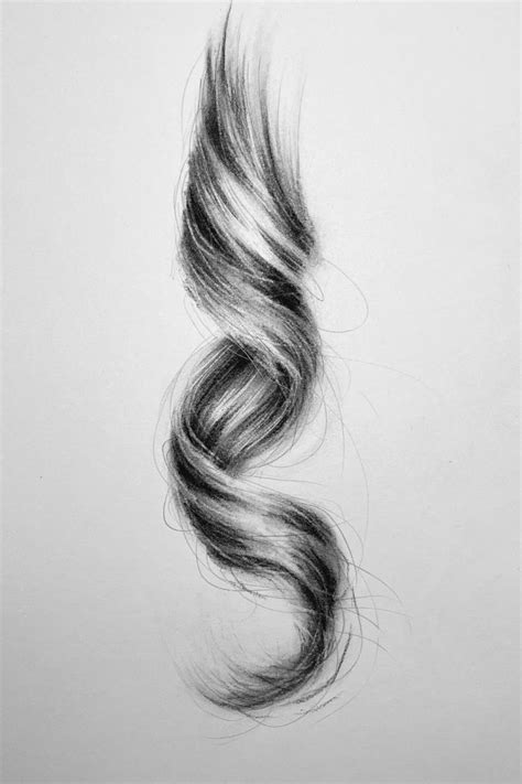 How To Draw Hair How To Draw Hair Realistic Hair Drawing Dark Art Drawings