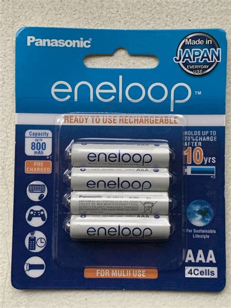 Panasonic Eneloop 8xAAA 800 mAh купить аккумулятор цены отзывы