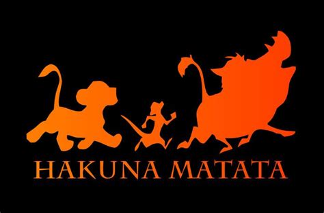 Résultat de recherche d images pour HAKUNA MATATA Rei leão Leão