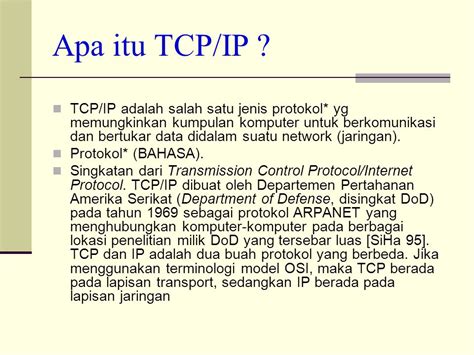 Jenis Jenis Protokol Jaringan Komputer