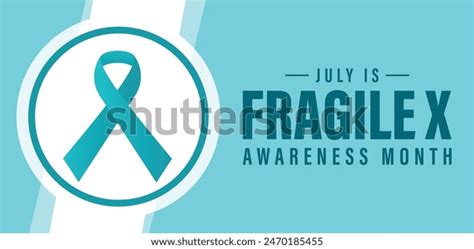 Fragile X Syndrome Awareness Month Observed Stock Vector Royalty Free 2470185455 Shutterstock