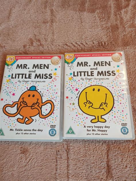 Dvd 7x Mr Men And Little Miss V AngliČtinĚ Aukro