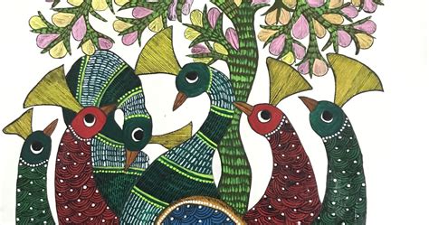 Gond Painting Workshop With Ritika Singhal Rooftop Where India