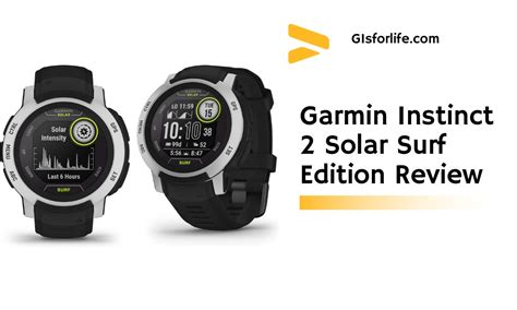 Garmin Instinct Solar Surf Edition Review Gis For Life