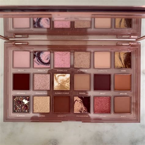 Real Vs Fake Huda Beauty Naughty Nude Eyeshadow Palette Michelle Cheung Beauty Fashion