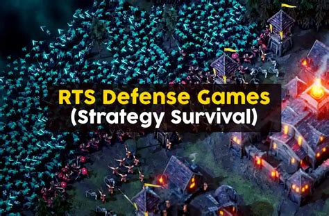 Best RTS Defense Games 10 Best Wave Horde Defense Games