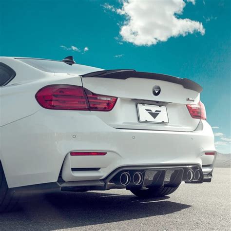 Vorsteiner 2015 2020 Bmw M3 M4 F80 F82 Carbon Fiber Rear Diffuser German Muscle