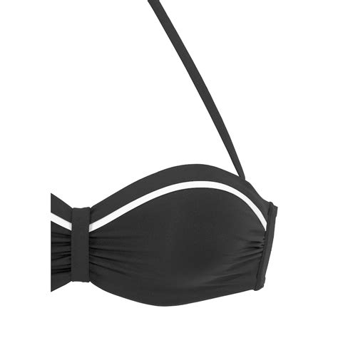 Vivance Bügel Bandeau Bikini Top Lorena Mit Kontrastfarbenem Piping