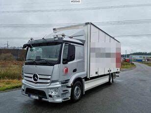 Mercedes Benz ACTROS Box Truck For Sale Sweden Halland YF37366