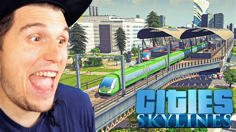 Ich Baue Den MEGA BAHNHOF Cities Skylines YouTube