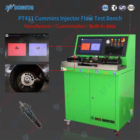 Pt411 For Injector Flow Test Bench Diesel Test Bench China Pt Test Bench And Common Rail