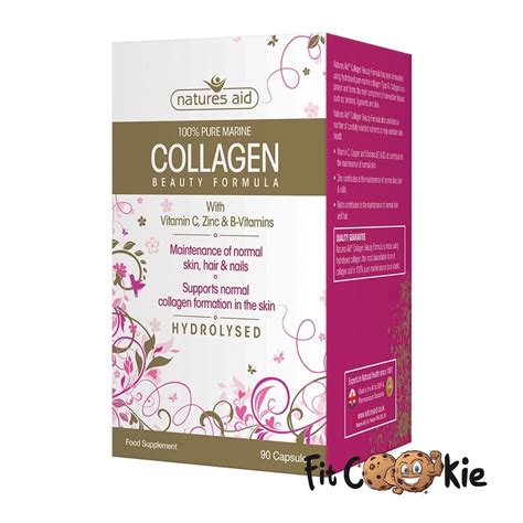 Collagen Beauty Formula 90 Capsules - Natures Aid - FitCookie