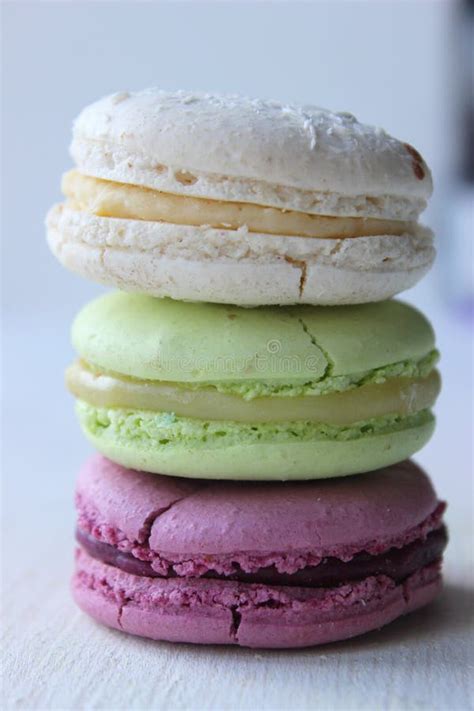 Colorful French Or Italian Macaroon Stack Cakes Macaroon Cakes