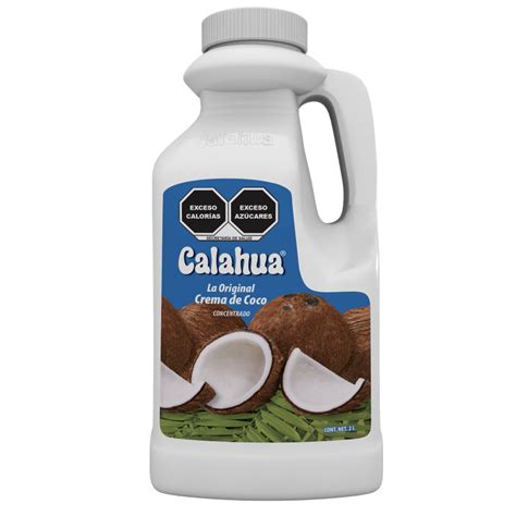 Crema De Coco La Original Calahua 1 Litro Tetra Brik Caja 6 Piezas