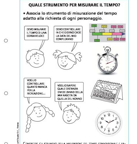 Quale Strumento Per Misurare Il Tempo Giunti Scuola