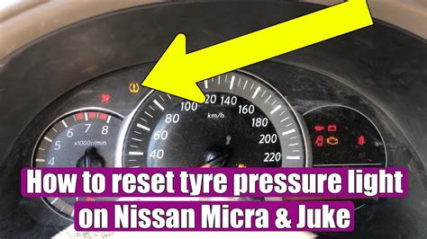 Tutorial How To Reset Tyre Pressure Monitoring System Light Tpms