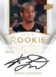 2011 12 Upper Deck Exquisite Basketball Checklist Sports Card Radio