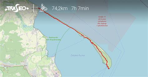 Trasa rowerowa 28 06 2020 Władysławowo Hel Władysławowo Traseo pl