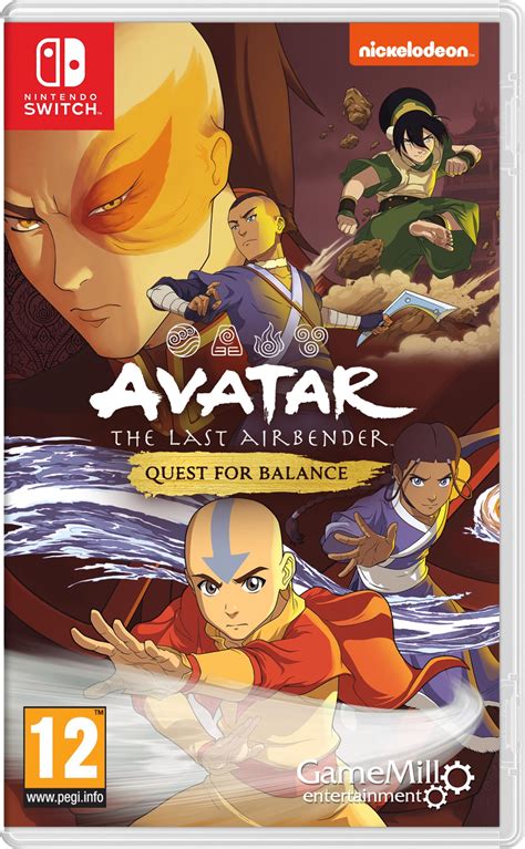 Avatar The Last Airbender Quest For Balance Switch Nintendo Switch