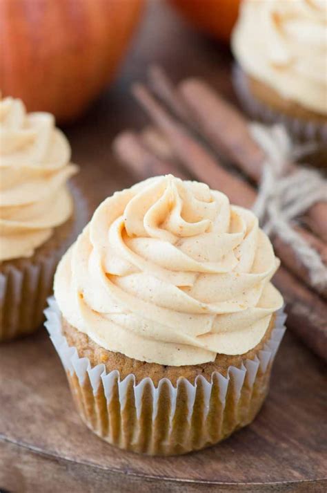 Pumpkin Cupcakes Moist Perfect Pumpkin Spice Flavor