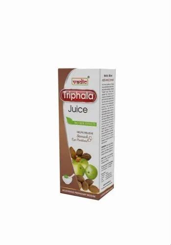 Triphala Juice 500 Ml Packaging Type Bottle At Rs 499 Bottle In