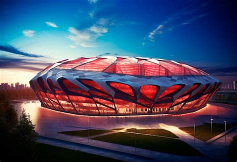 Premium Ai Image Realistic 4k Stadium Photo