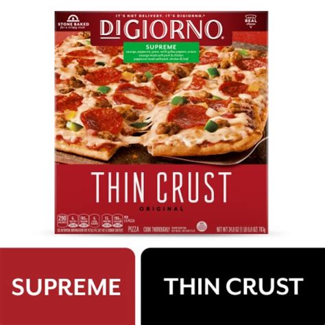 DIGIORNO Supreme Thin Crust Frozen Pizza 24 8 Oz Fred Meyer